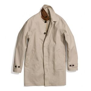 Coach Lightweight Hudson Car Coat Stone